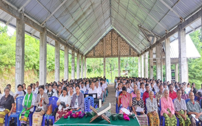 SMA NEGERI MENGAWALI TAHUN BARU DENGAN IBADAT SYUKURAN
