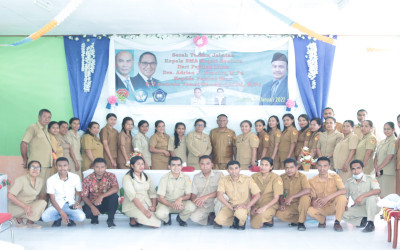 24 Januari 2022 Pergantian Kepala SMA Negeri Benlutu dengan PLT