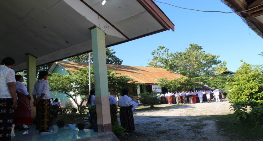 SMA NEGERI BENLUTU GELAR UPACARA HARDIKNAS TAHUN 2022