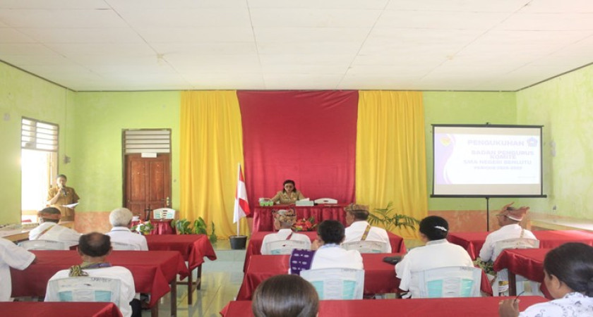 “Siap Berkontribusi untuk Pendidikan Berkualitas, Pengurus Komite SMA Negeri Benlutu Periode 2025 - 2028 Resmi Dikukuhkan” Oleh : Sepriyandri E.F. Teftae, S.Sos